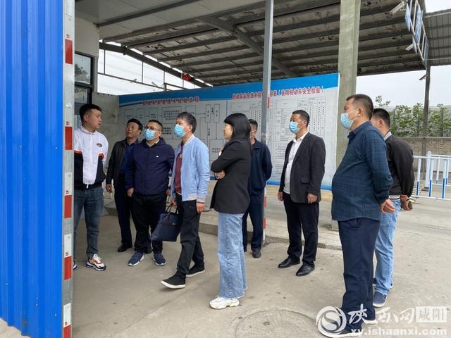 咸阳市生态环境局乾县分局联合多部门检查机动车检测机构